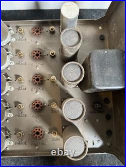 Vintage RCA MI-26155 10 Tube Distribution Amp As-Is for Parts/Repair