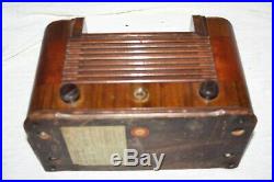 Vintage RCA Model 515 Radiola Wood Case Tube Type Radio Parts or Repair