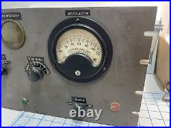 Vintage RCA Modulation Monitor Type 66-A For Parts or Repair Frankenstein Prop