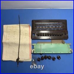Vintage RCA RC 601 Tube Radio Chassis From K130 Console Untested