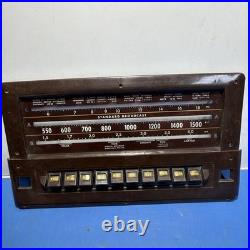 Vintage RCA RC 601 Tube Radio Chassis From K130 Console Untested