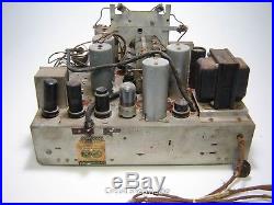 Vintage RCA Radio Tube Chassis - AS IS / Parts or Project Unit