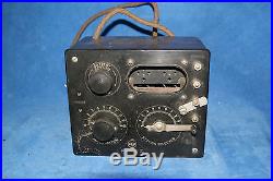 Vintage RCA Radiola III 3 regenerative radio receiver PARTS or restore UNTESTED