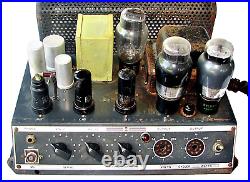 Vintage RCA Tube Amplifier/Mixer MI-12202 Serial P-1519 AS IS PARTS OR REPAIR