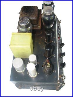 Vintage RCA Tube Amplifier/Mixer MI-12202 Serial P-1519 AS IS PARTS OR REPAIR