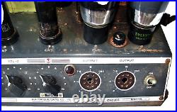 Vintage RCA Tube Amplifier/Mixer MI-12202 Serial P-1519 AS IS PARTS OR REPAIR