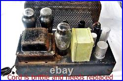 Vintage RCA Tube Amplifier/Mixer MI-12202 Serial P-1519 AS IS PARTS OR REPAIR