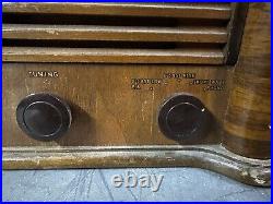 Vintage RCA Victor RC1002A Radio 1941/42 station parts Restore Superheterodyne
