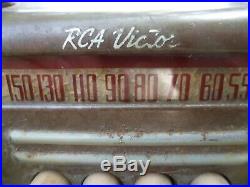Vintage RCA Victor Tube Car Auto Radio Rat Rod For Parts Or Restore Antique