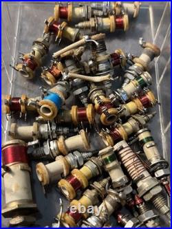 Vintage RF Choke Coils & Feedthrough Terminals Ham Radio Tube Equipment Parts