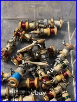 Vintage RF Choke Coils & Feedthrough Terminals Ham Radio Tube Equipment Parts