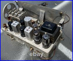 Vintage Radio Chassie And Bolts For Parts Only Condition Unknown