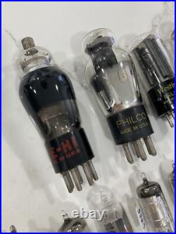 Vintage Radio Lamps Vacuum Tubes Glass Electronic Parts Lot Of 14 Vintage Radio Lamps Vacuum Tubes Glass Electronic Parts Lot Of 14