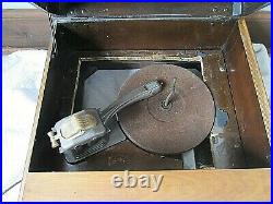 Vintage Radio Phonograph Record Player RCA Victor Parts or Repair