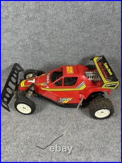 Vintage Radio Shack Red Arrow Frame Buggy 60-4077 RC Car with Box & Remote PARTS