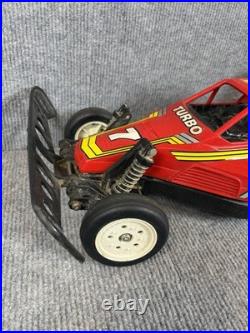 Vintage Radio Shack Red Arrow Frame Buggy 60-4077 RC Car with Box & Remote PARTS