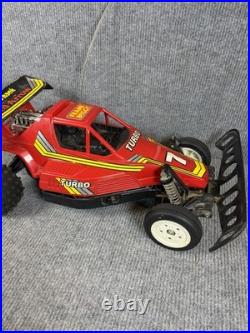 Vintage Radio Shack Red Arrow Frame Buggy 60-4077 RC Car with Box & Remote PARTS