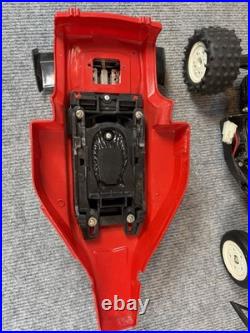 Vintage Radio Shack Red Arrow Frame Buggy 60-4077 RC Car with Box & Remote PARTS