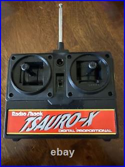 Vintage Radio Shack Remote Control Car Tsauro-X Made In Japan Untested For Parts