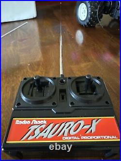 Vintage Radio Shack Remote Control Car Tsauro-X Made In Japan Untested For Parts
