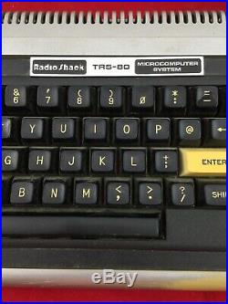 Vintage Radio Shack TRS-80 Micro Computer Keyboard For Parts This Does Not Work