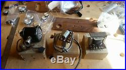 Vintage Radio repairer kit Joblot Electronic Replacement parts Handle Knobs etc