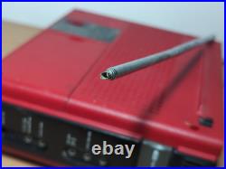 Vintage Rare 70s Panasonic Red RF-888C PSB/FM/AM Radio RF-888 Boombox For Parts