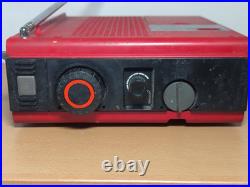 Vintage Rare 70s Panasonic Red RF-888C PSB/FM/AM Radio RF-888 Boombox For Parts