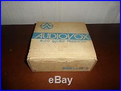 Vintage Rare Audiovox C-405 Solid State AM/FM Car Radio Stereo Made In Japan NEW