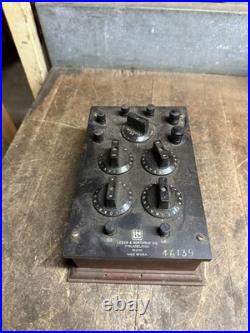 Vintage Rare Leeds & Northrup 723786 Electric Radio Tester Test Set Parts USA