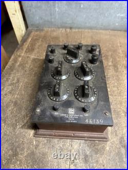 Vintage Rare Leeds & Northrup 723786 Electric Radio Tester Test Set Parts USA
