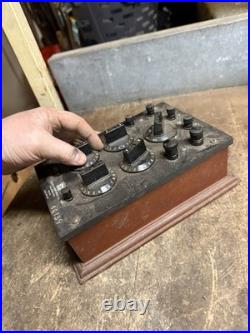 Vintage Rare Leeds & Northrup 723786 Electric Radio Tester Test Set Parts USA