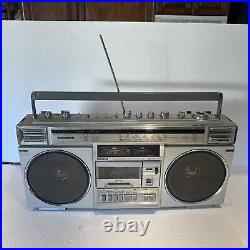 Vintage Rare Sanyo M-X720K Boom Box Radio Works Parts Only