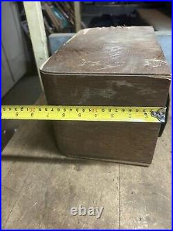 Vintage Rare Superheterodyne GE General Electric HJ612 Tube Radio Wood Parts USA