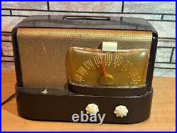 Vintage Red Bakelite Emerson radio Model 511 Parts Only, We Ship Daily, Insured