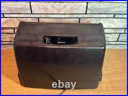 Vintage Red Bakelite Emerson radio Model 511 Parts Only, We Ship Daily, Insured