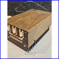 Vintage Roadrunner Amp CB Radio Linear Amplifier Woodgrain For Parts