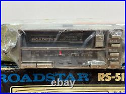 Vintage Roadstar RS-5100GX AM/FM Stereo Cassette Player Radio For Parts