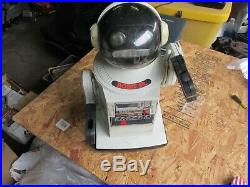 Vintage Robie Sr Senior Robot with Cassette Deck Radio Shack as is parts repair
