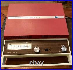 Vintage Ross Moel RE-505N AM Solid State Radio Phonograph Parts Or Repair