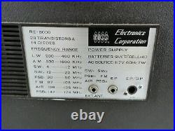 Vintage Ross RE-8000 World Master 8 Band Shortwave Radio Parts Repair C11