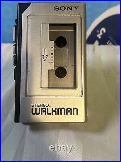 Vintage SONY WM-1 Stereo Walkman WM-1 Cassette Player For Parts or Repair