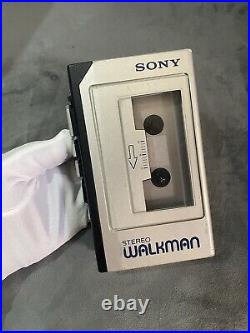 Vintage SONY WM-1 Stereo Walkman WM-1 Cassette Player For Parts or Repair