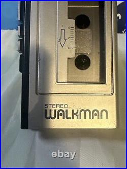 Vintage SONY WM-1 Stereo Walkman WM-1 Cassette Player For Parts or Repair