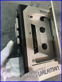 Vintage SONY WM-1 Stereo Walkman WM-1 Cassette Player For Parts or Repair