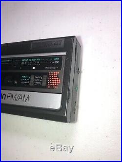 Vintage SONY Walkman WM-F44 For Parts Radio Only 1986 Made in Japan