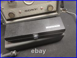 Vintage SONY Wireless Microphone Receiver Model CRR-4B (as/is for parts-repair)