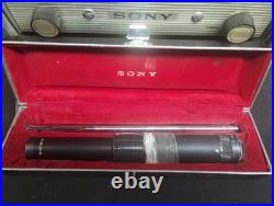 Vintage SONY Wireless Microphone Receiver Model CRR-4B (as/is for parts-repair)