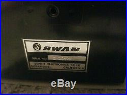 Vintage SWAN 117xc Power Supply Non Working for Ham Radio Parts