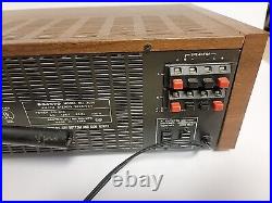 Vintage Sanyo 2050 AM/FM Quartz Stereo Receiver Amplifier 50W Parts Or Repair